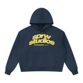 SPRW STUDIOS UNISEX OVERSIZED HOODIE (NAVY BLUE)