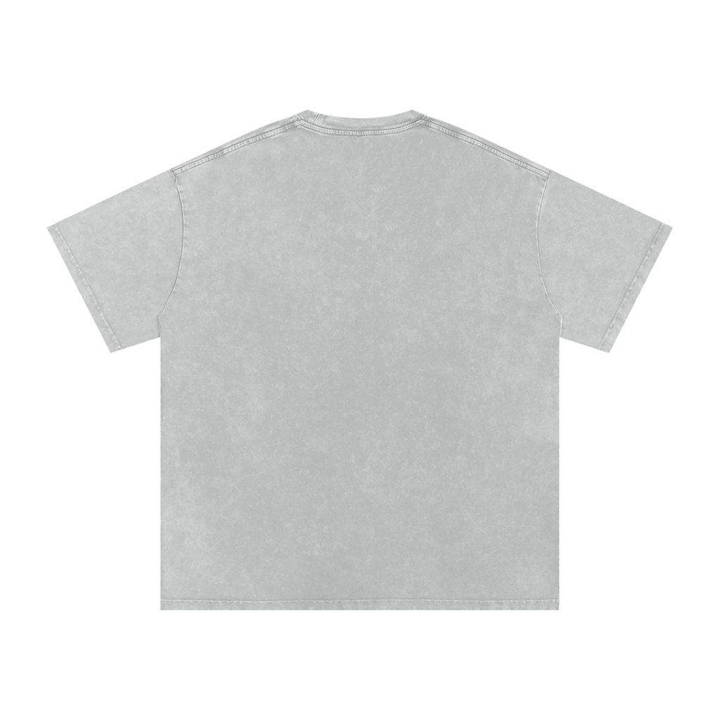Kobe Vintage Snow Washed Oversized Cotton T-Shirt