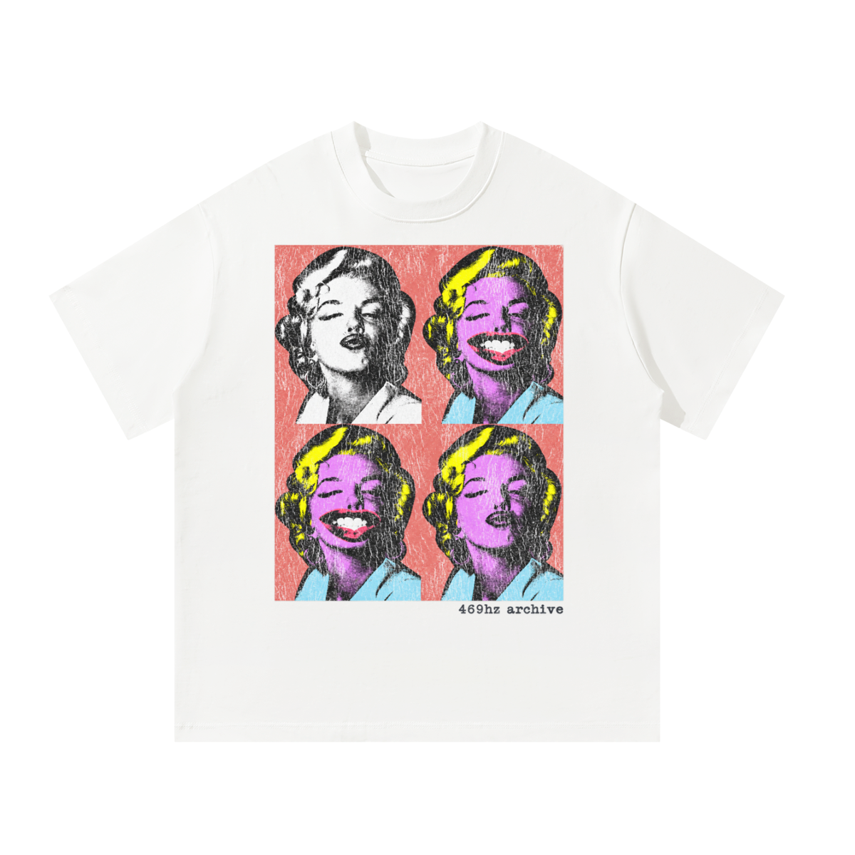 Marilyn Monroe Pop Art Vintage Oversized T-Shirt