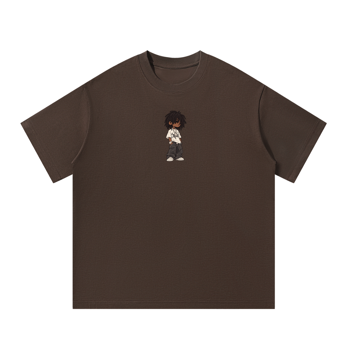 Chibi Chief Keef Inspired Vintage Oversized T-Shirt
