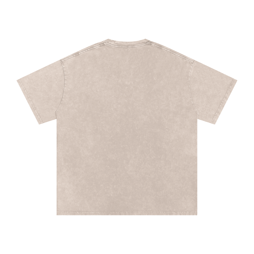 Kobe Vintage Snow Washed Oversized Cotton T-Shirt