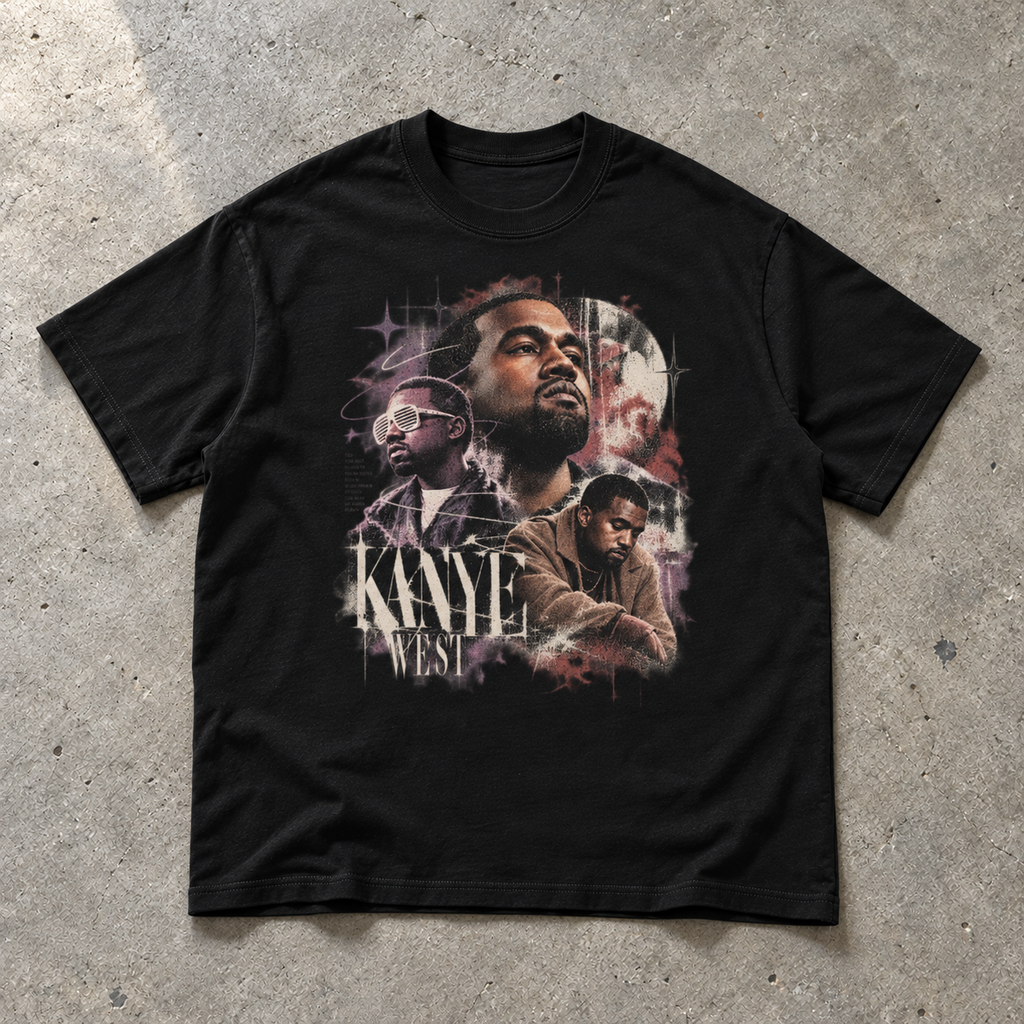 Kanye West Dropout Inspired Vintage Oversized T-Shirt