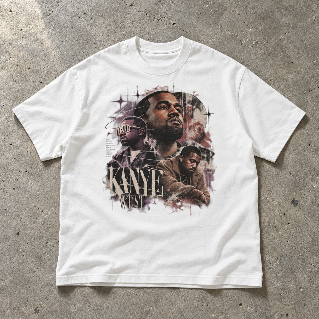 Kanye West Dropout Inspired Vintage Oversized T-Shirt