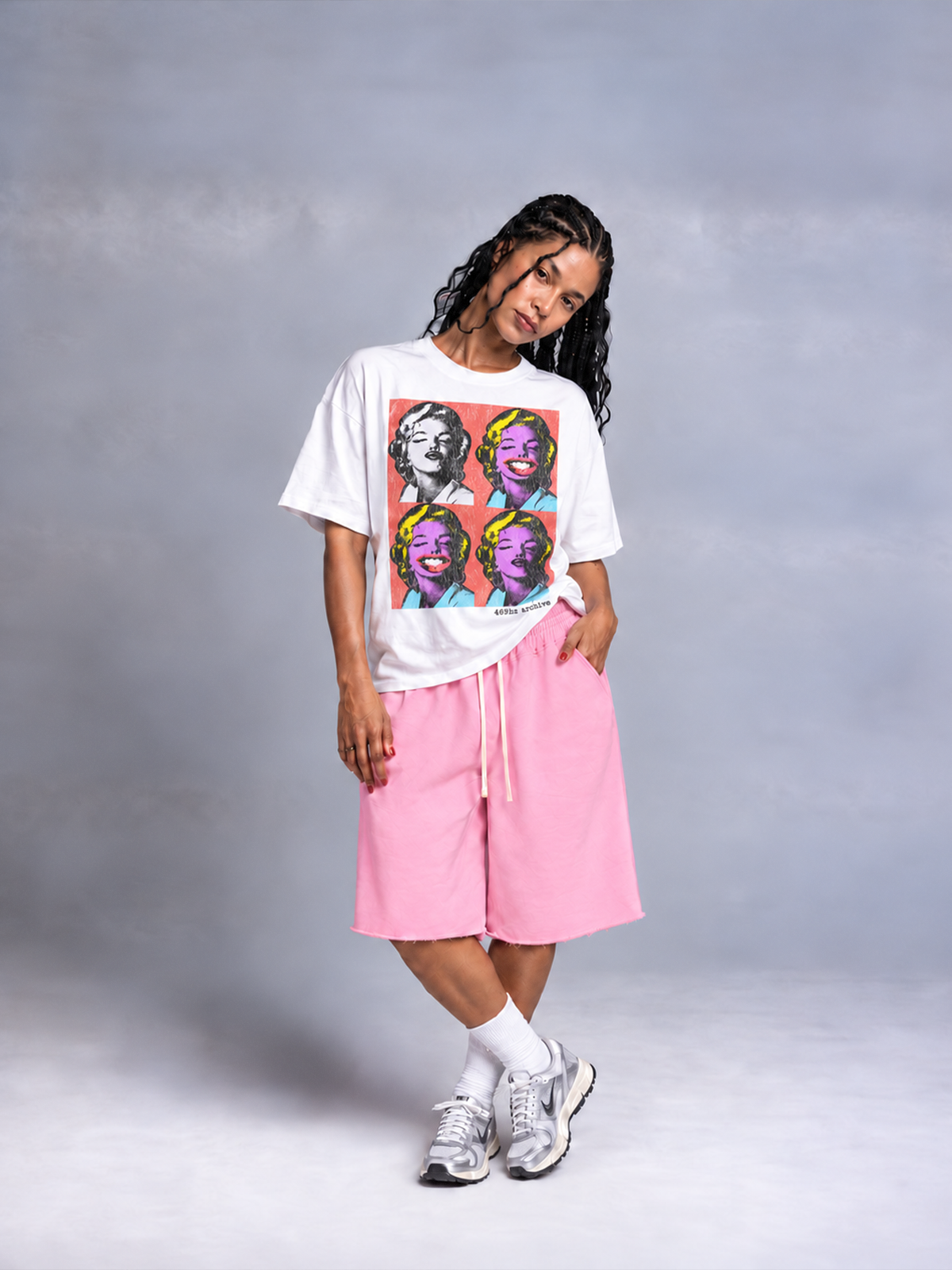Unisex Heavyweight Raw Edge Shorts