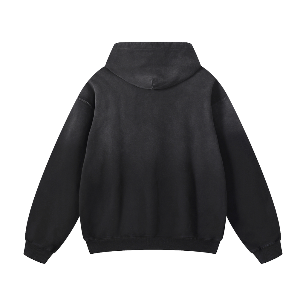 Heavyweight Sunfade Duke Basketball Oversized Hoodie