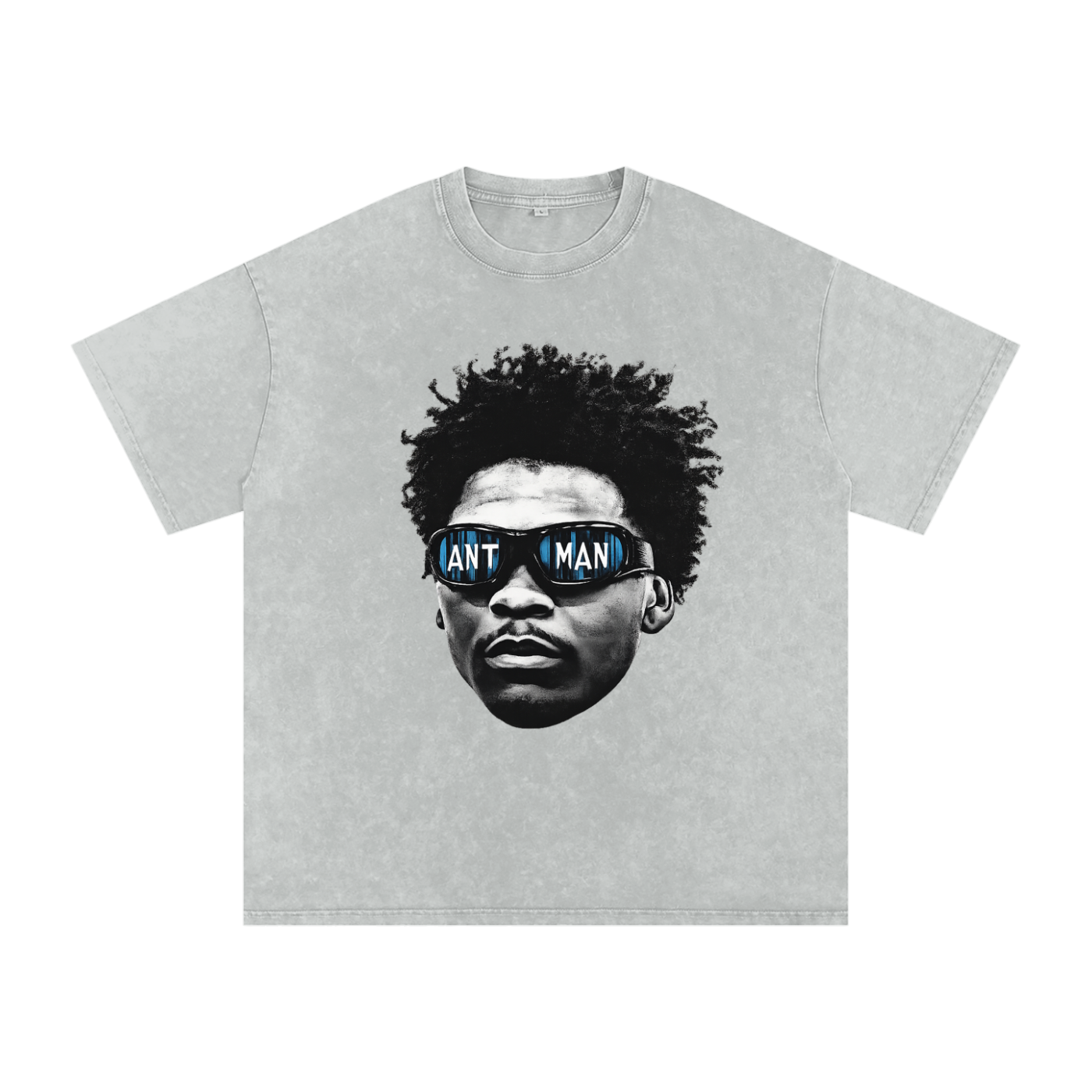 Anthony Edwards Snow Washed Oversized Cotton T-Shirt